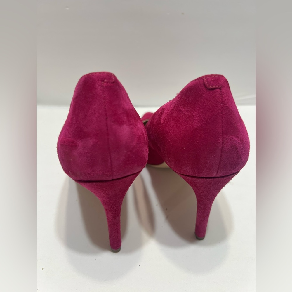 Via Spiga Suede Pump Heels - Picture 3 of 6